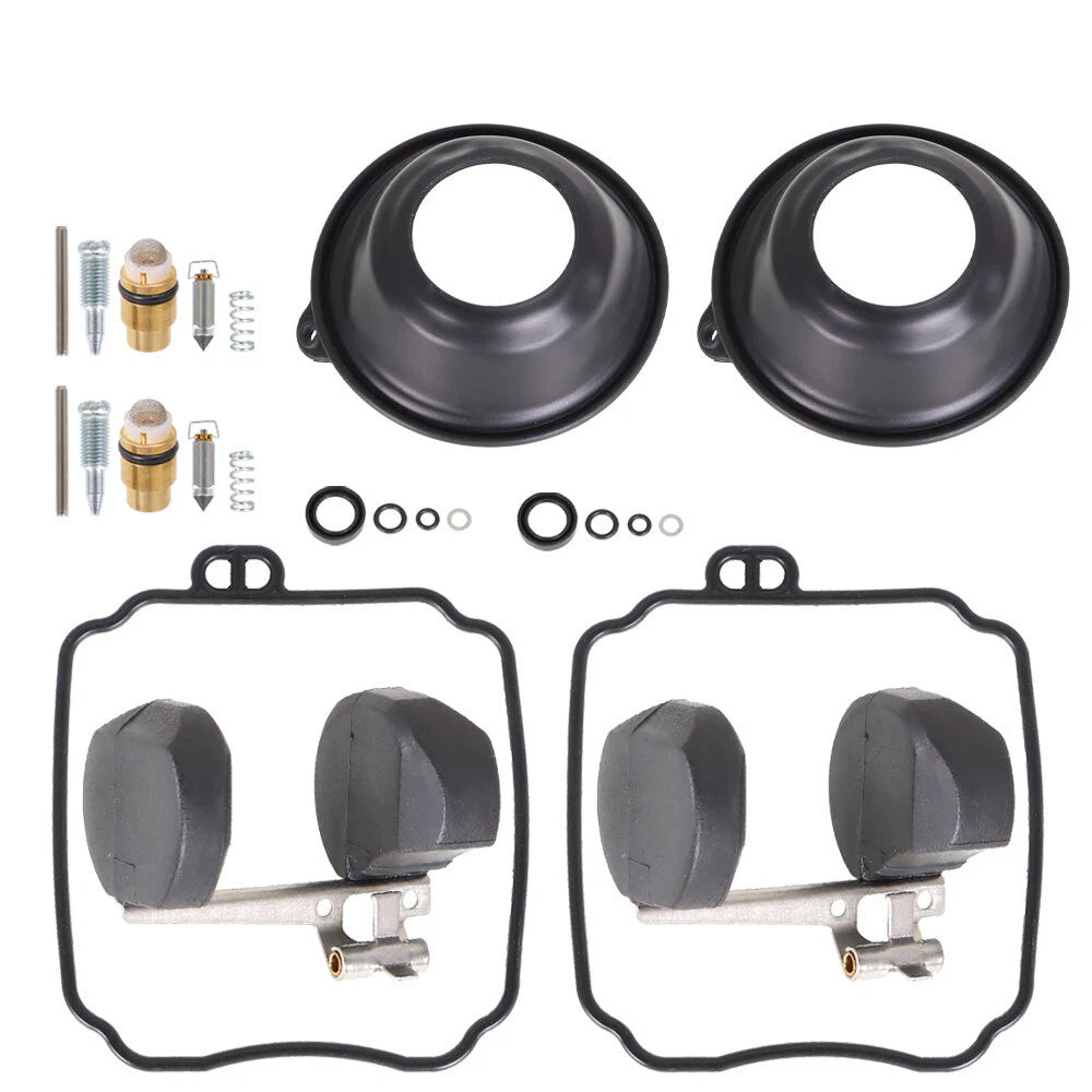 2X Carburetor Repair Kit for Yamaha XVS650 V-Star (1998-2015)
