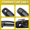Set of 4 Exterior Door Handles for Dodge Ram 1500 (2002–2008) EV