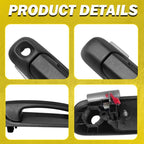 Set of 4 Exterior Door Handles for Dodge Ram 1500 (2002–2008) EV