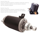 Starter & Relay for Johnson 85-140HP (1985–1995) 0385529 0389954 03217124 0380095 12V