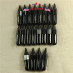 Set of 20 Aluminum Spiked Extended Tuner Lug Nuts for Wheels Rims