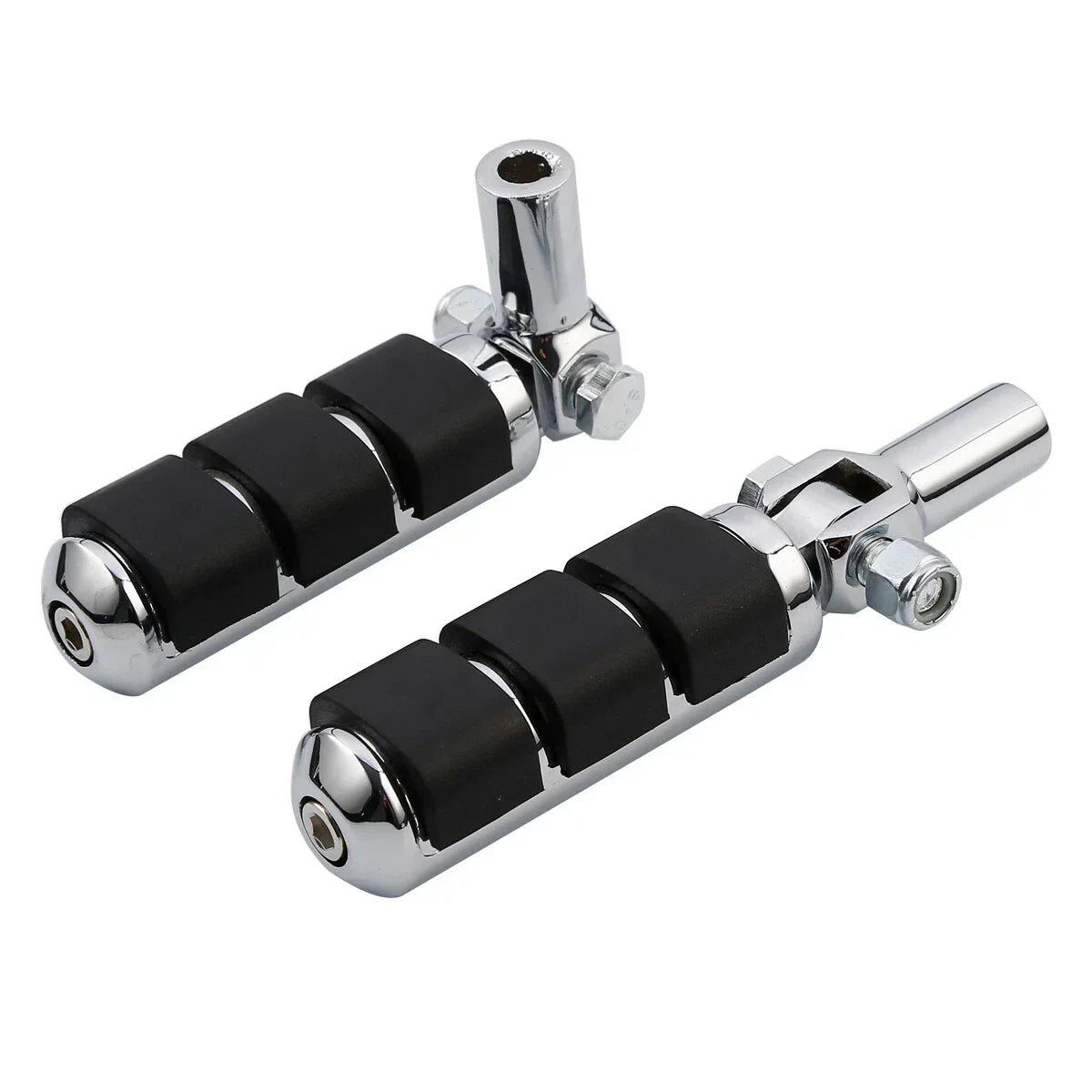 Rear Passenger Footpegs Mounts for Harley Softail Heritage Fatboy (2000-2006)