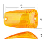 Set of 5 Roof Running Light Cab Marker Covers for Chevy GMC (1988–2000)