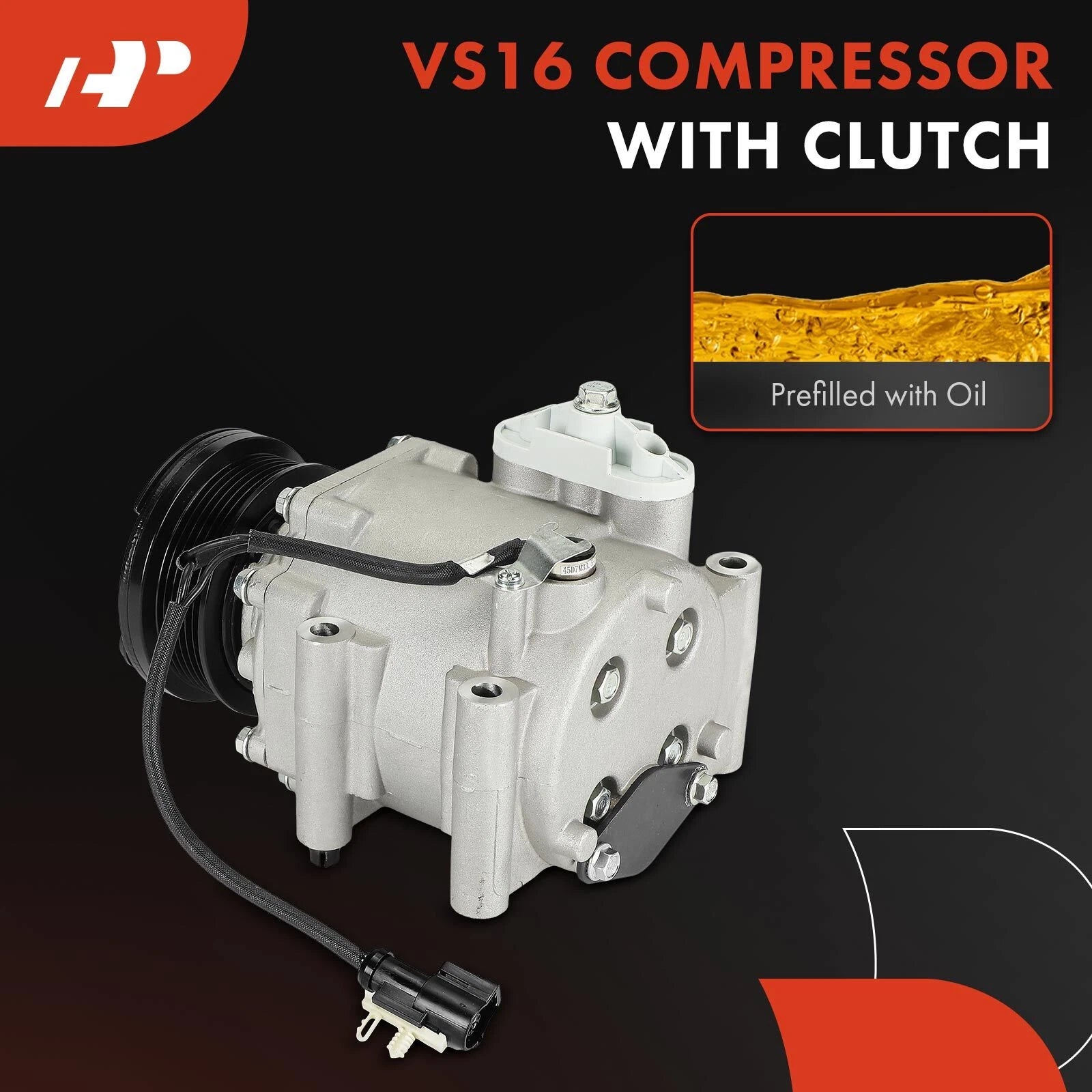 A/C Compressor with Clutch for Ford Mondeo Transit (2000-2014)