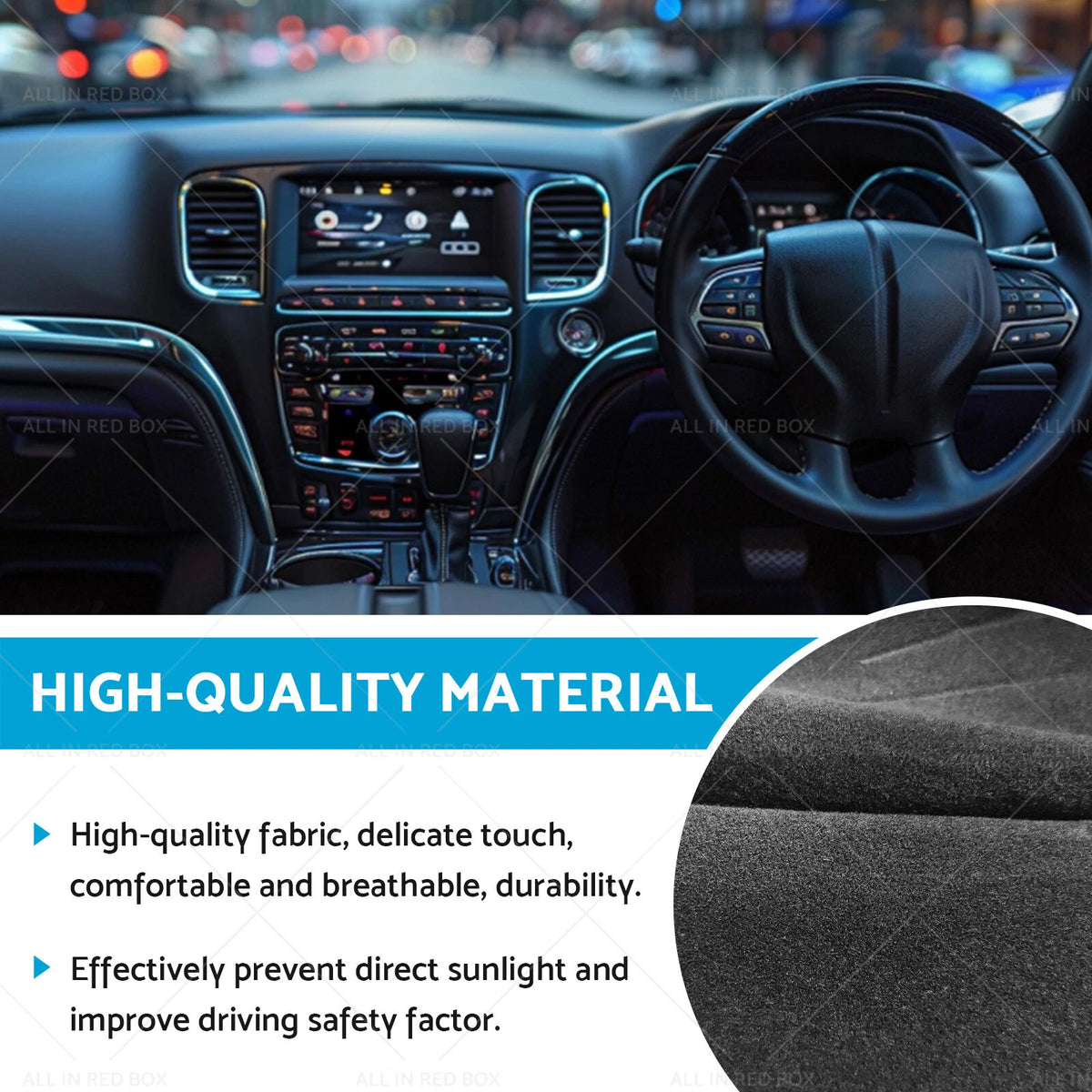 Dash Mat Dashboard Cover for Chrysler 300C LE SRT (2005–2012)