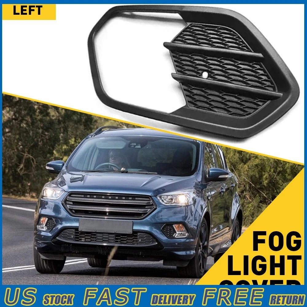 Fog Light Grille Bezel Cover for Ford Escape Kuga (2017–2019) EXV