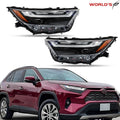Full LED Headlights for Toyota RAV4 SE XSE (2022–2023) Left+Right