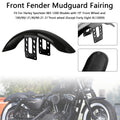 Front Fender Mudguard Fairing for Harley Sportster 883 1200 (1988–Present)