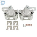 Set of 2 Rear Brake Calipers w/ Bracket for Kia Soul (2014–2018)