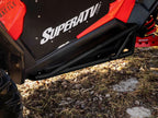 SuperATV Rock Sliding Nerf Bars for Polaris RZR XP Turbo S (2018–2023)
