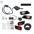 Street Legal Kit w/Turn Signal Switch for EZGO TXT (1996–2013) LED Light Kit