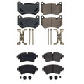 PowerStop Z17 Low-Dust Ceramic Disc Brake Pads Kit for Audi Q5 (2018–2020)