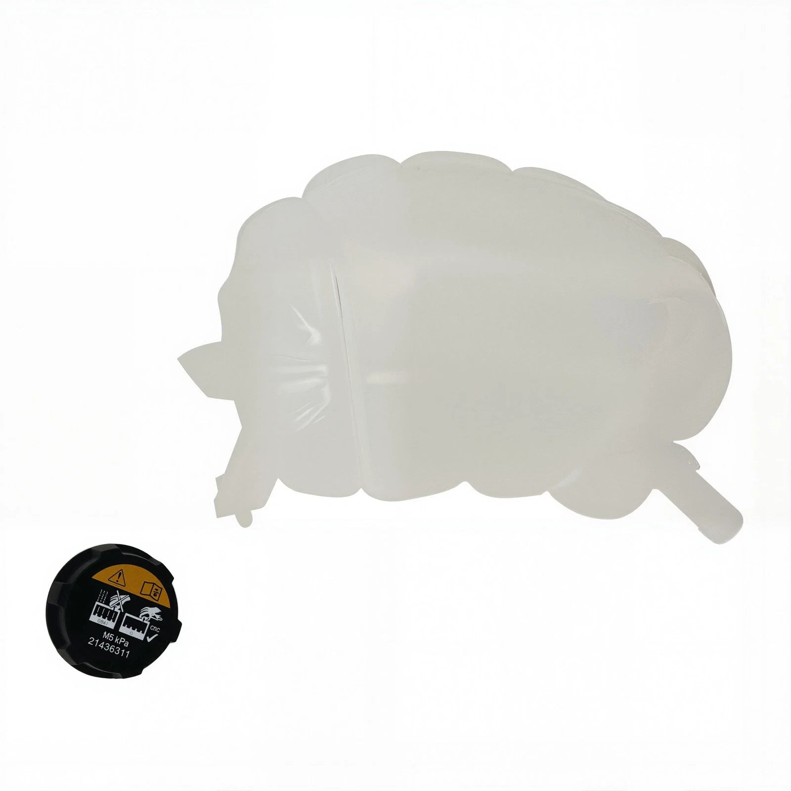 Engine Coolant Recovery Expansion Tank w/ Cap for Ford Fusion MKZ (2006–2012) 603-316