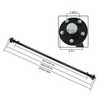 5 Lug 3500lbs Axle with U-Bolt Kit for Wide Frame (Year Range Not Specified)