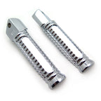 Front FootPegs for Suzuki GSX-R 600 750 1000 Hayabusa (2001–2023) Chrome