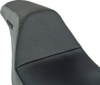 Drifter Seat for FXR (1982–2000) - Black Vinyl, Smooth, Black Logo