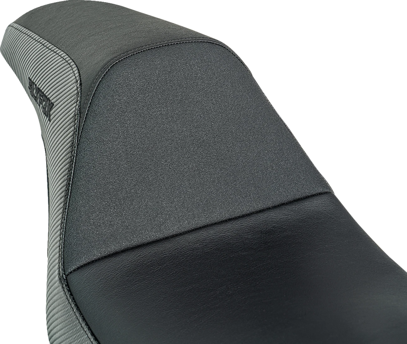 Drifter Seat for FXR (1982–2000) - Black Vinyl, Smooth, Black Logo