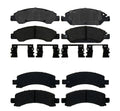 Front & Rear Ceramic Brake Pad Kit ACDelco for Chevrolet Express 1500 (2003–2023)