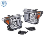 Full LED Headlights for GMC Sierra 2500 3500 HD (2020-2022)