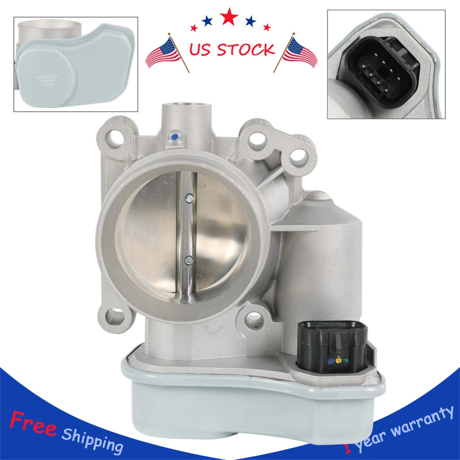 Throttle Body for Chevy Cobalt Malibu Pontiac Pursuit Saturn Ion Vue (2005–2010)