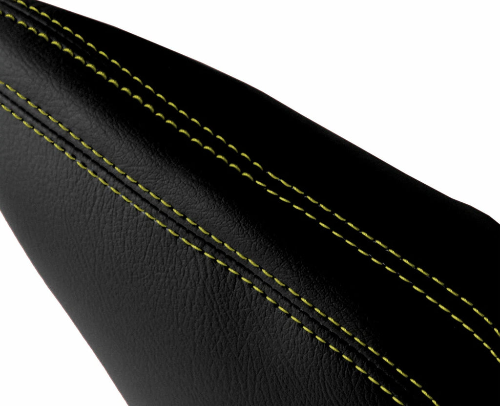 E Brake Boot Cover for BMW E30 (1984–1991) Black Yellow Stitch