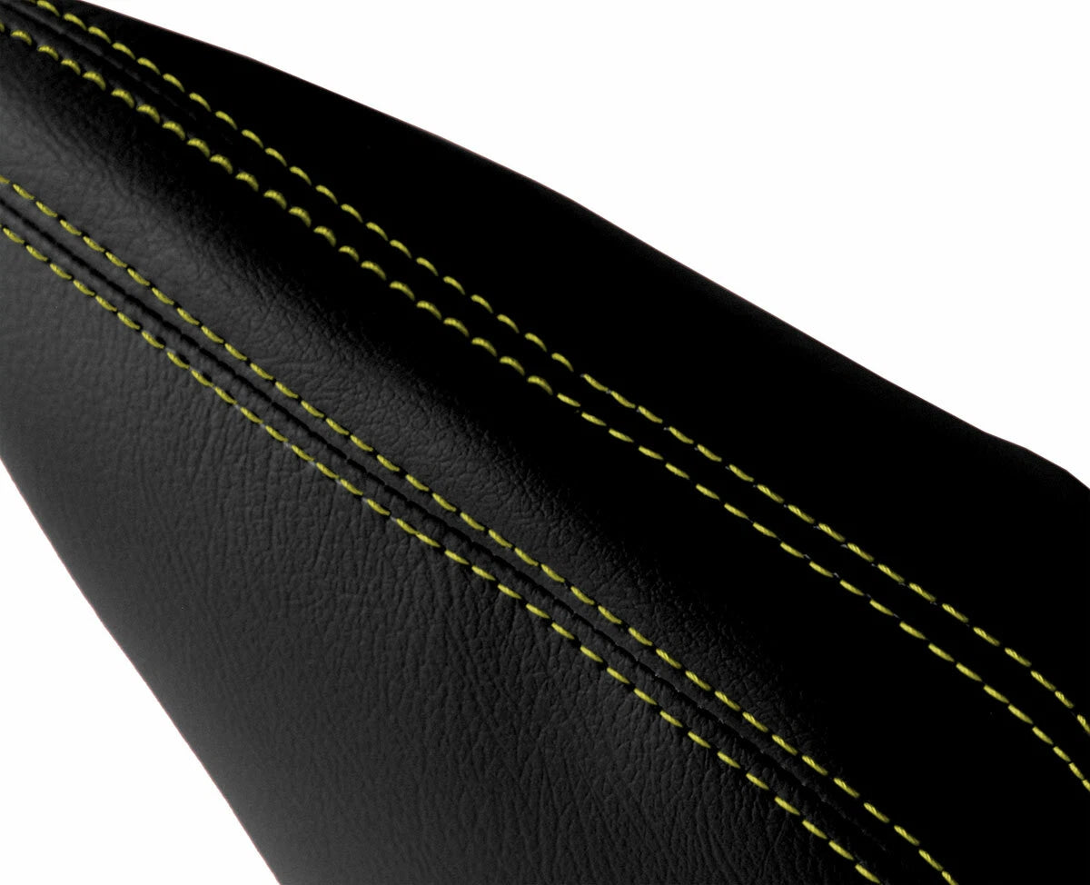 E Brake Boot Cover for BMW E30 (1984–1991) Black Yellow Stitch