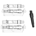 2500 PSI Cylinder for Hercules Snow Plow (1512-0625)