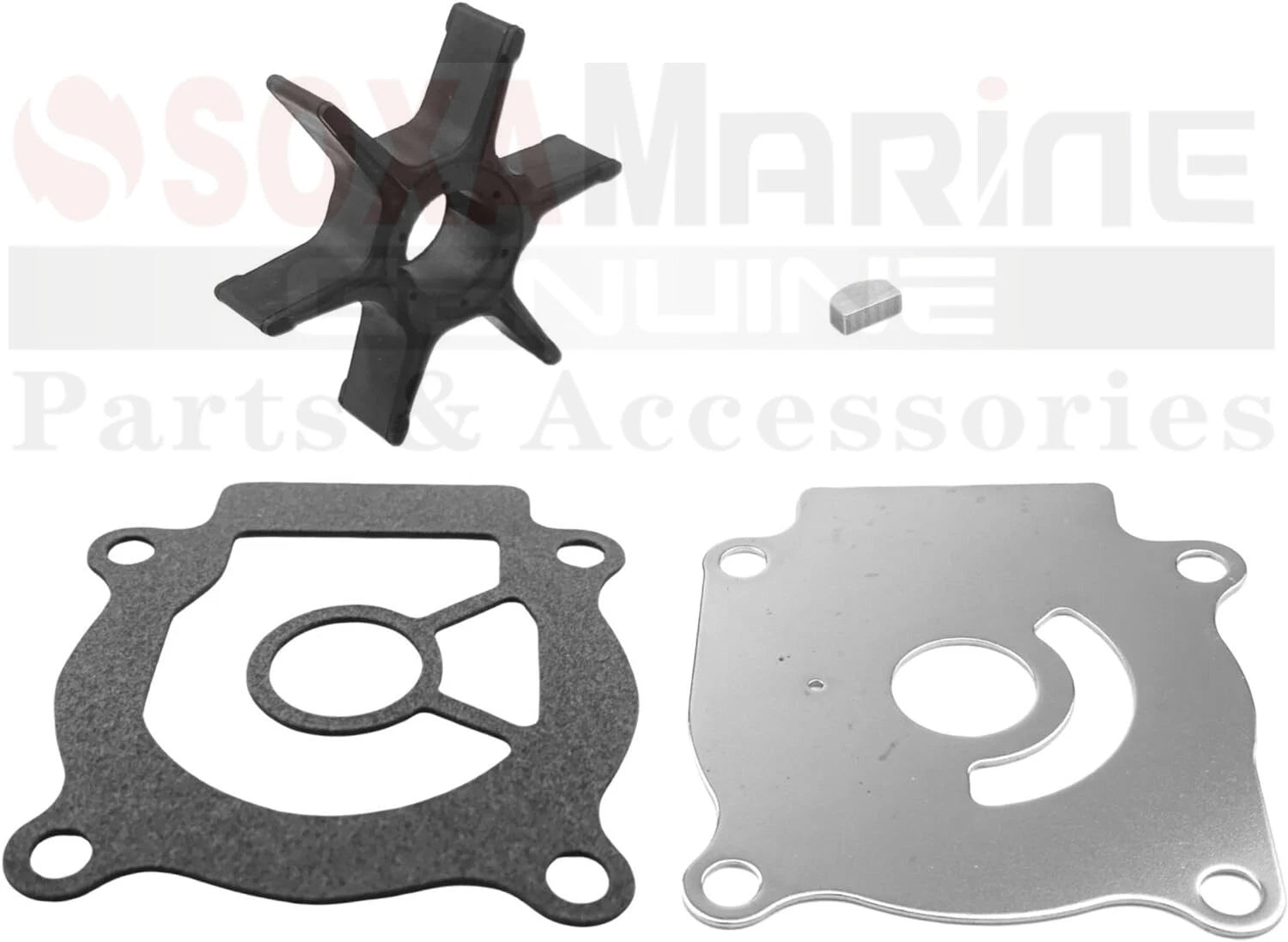 Water Pump Service Kit for Suzuki DT 25 30 35 40 HP (18-3242, 17400-96352)