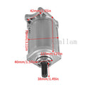 Starter Motor for Suzuki DL1050 V-Strom 1050 (2020–2022) DL1000 V-Strom 1000 (2002–2019)