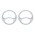 Tail Light Bezels Polished Stainless Steel for Ford Model A (1928–1931)