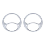 Tail Light Bezels Polished Stainless Steel for Ford Model A (1928–1931)