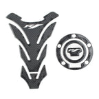 Grip Fuel Tank Pad Cap Cover for Yamaha YZF1000 YZF-R1 R1M (2015-2023)