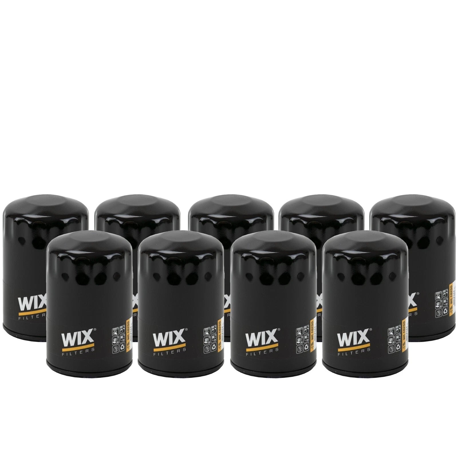 Set of 9 Engine Oil Filters for Buick Cadillac Chevrolet GMC (FI)