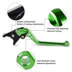Long Clutch Brake Levers for Kawasaki Ninja ZX10R (2004–2005), ZX12R (2000–2005)