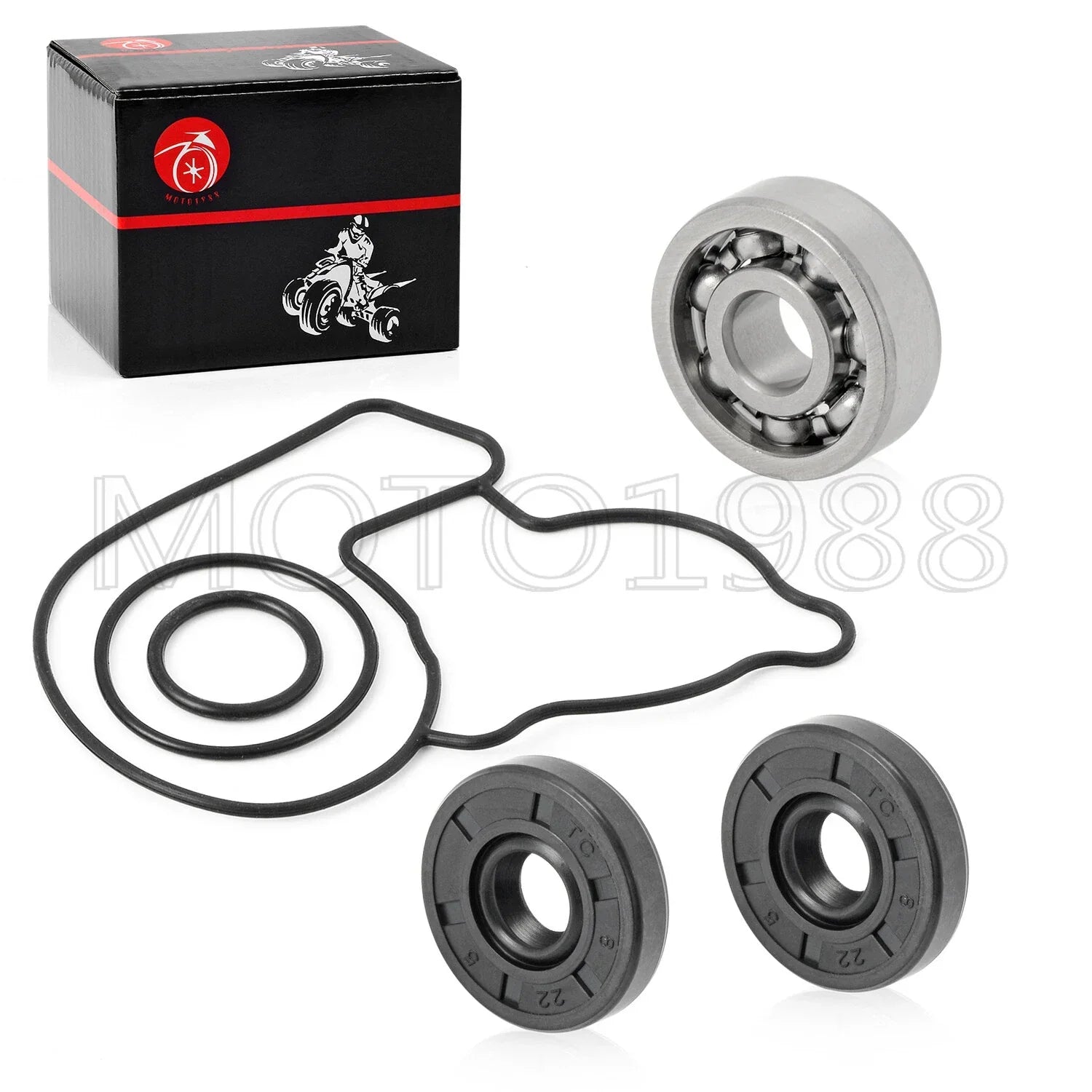 Water Pump Seal O-ring Rebuild Kit for Kawasaki KX250F (2005–2019)