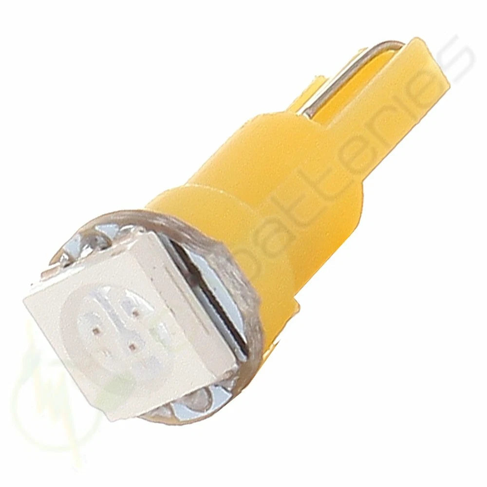 10x 5050 T5 1SMD LED Bulbs for Car Dashboard Gauge (Universal)