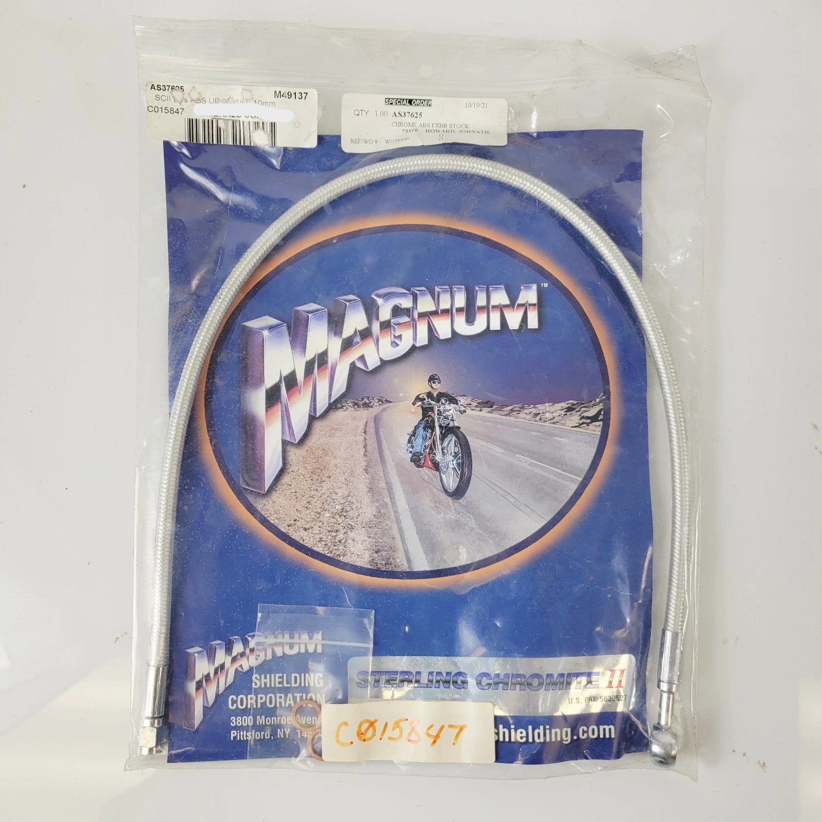 Front Upper Brake Line for Magnum Sterling Chromite II (AS37625)