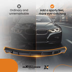Front Bumper Lip Spoiler for BMW 5 Series G30 G31 G38 (2017-2019)