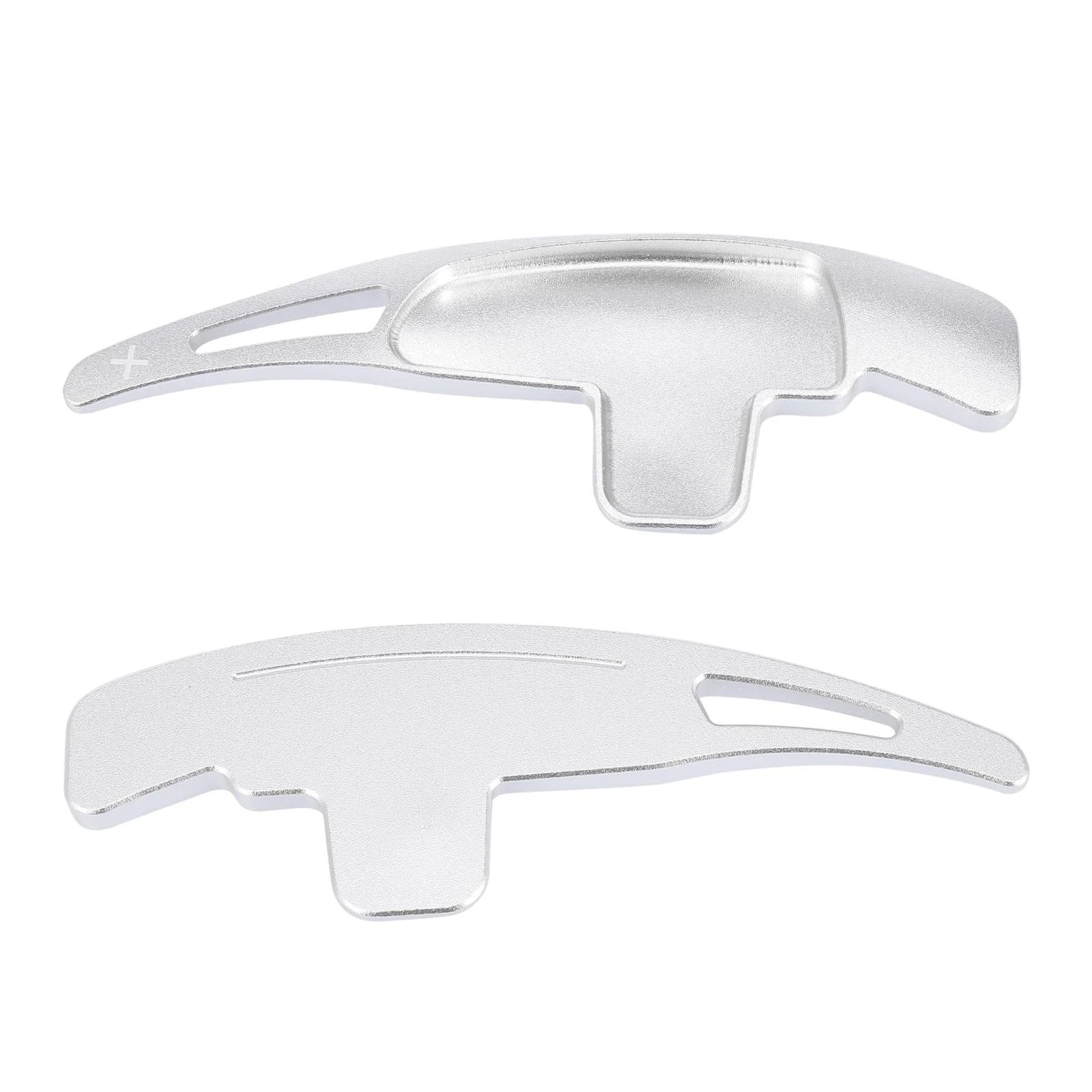 Pair Silver Tone Steering Wheel Shift Paddle for Mercedes Benz AMG A45 (2014)