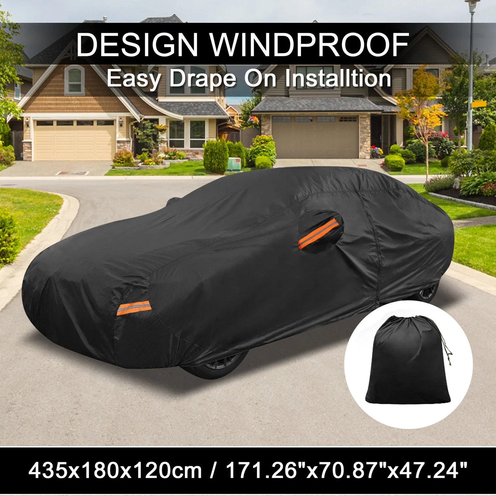 Waterproof 210D-PU Car Cover for Subaru BRZ (2013–2021)