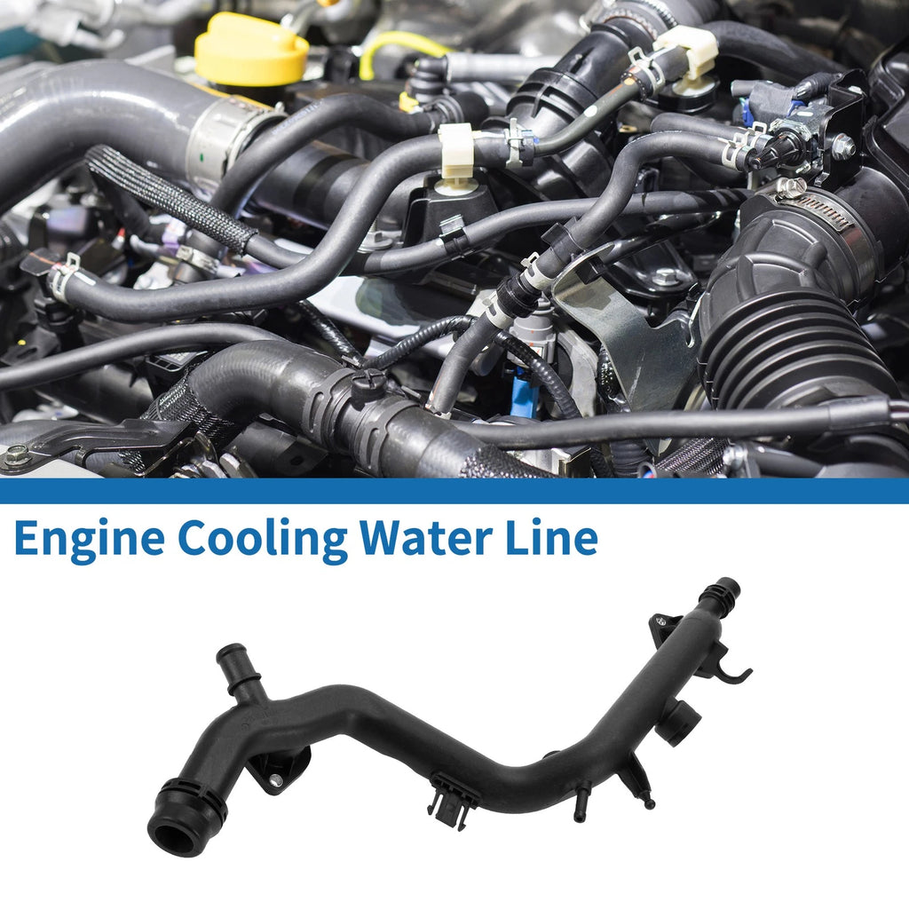 Engine Cooling Water Line for Audi Q5 3.2L V6 (2009–2012) No. 06E121045J/06E121045AB