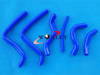 Aluminum Radiator + Blue Silicone Hose for Honda CR125R (2002-2003)
