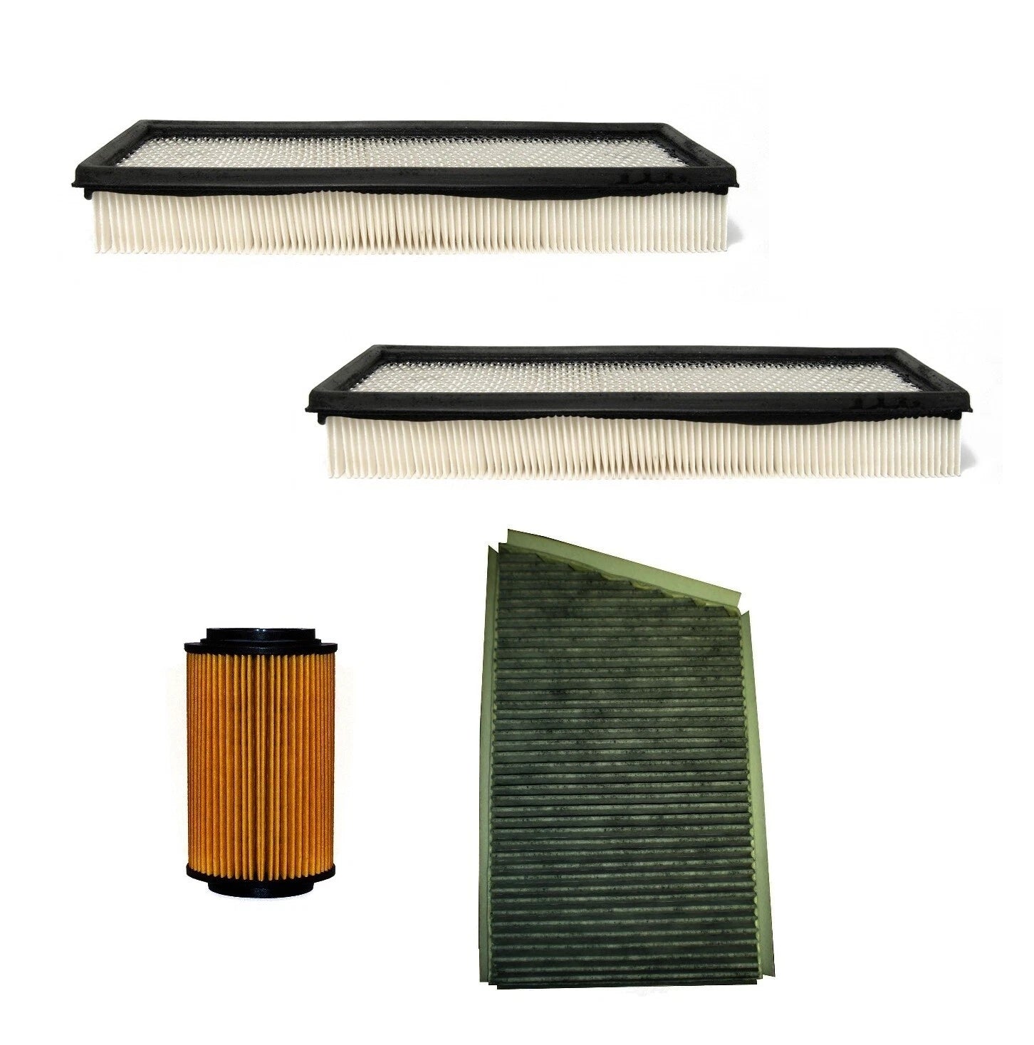 ACDelco Pro Engine Oil Air Carbon Cabin Filter Kit for Mercedes W203 (2000–2007)