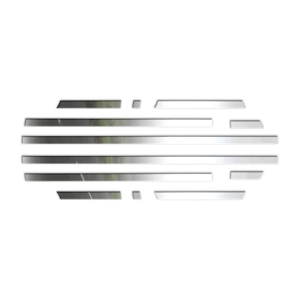 5.5' Short Bed Body Side Molding N/F FL Trim 1.5" for 2009-2014 Ford F-150 Crew