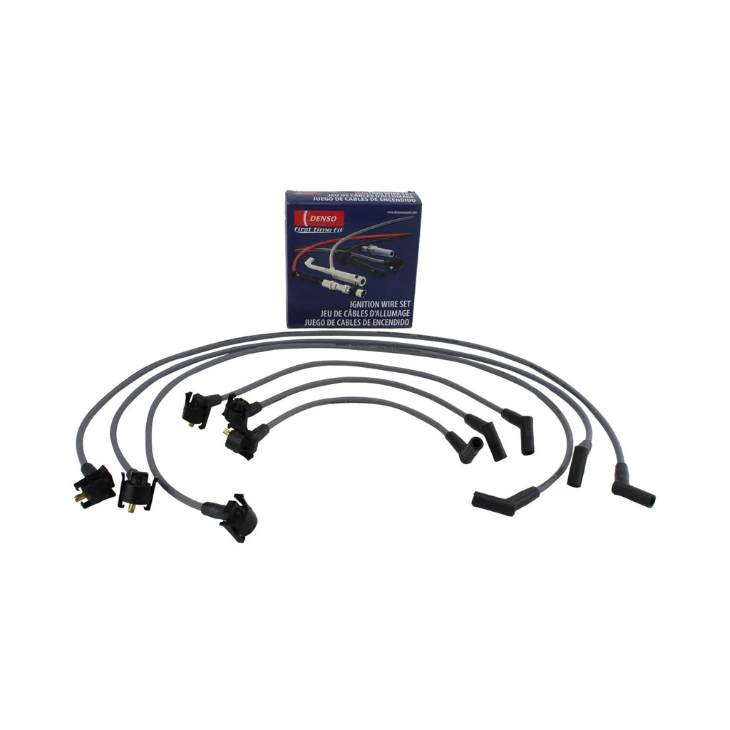 DENSO 671-6100 Ignition Spark Plug Wire Set 8 mm for Ford Mustang (1999–2000)