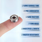 20pcs 695ZZ Deep Groove Ball Bearings for Various Applications 