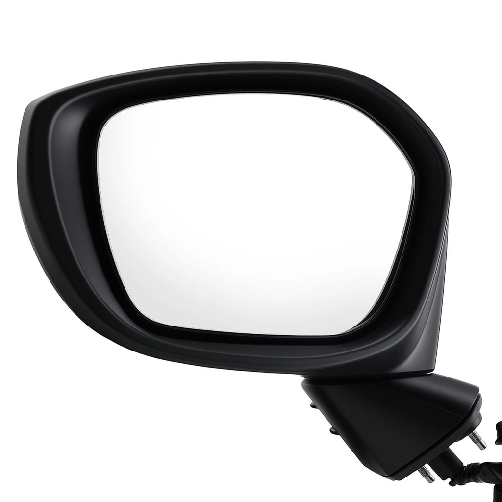 Power Front Left Mirror for Honda Civic EX (2022–2024) Black Glass
