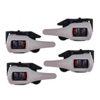 Interior Door Handle Gray Set 4 Fits Toyota Corolla Altis ZZE142 SED 2010-13 D06