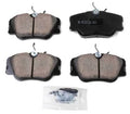 Set of 4 Akebono Ceramic Disc Brake Pads for European Vehicles (EUR423)