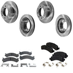 Brake Disc and Pad Kit for Chevrolet Express/Savana 3500 (2004–2017)
